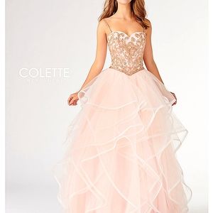 Blush pink ballgown